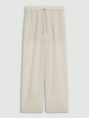 Theory - Drawcord Pull-on Pant in Airy Shirting